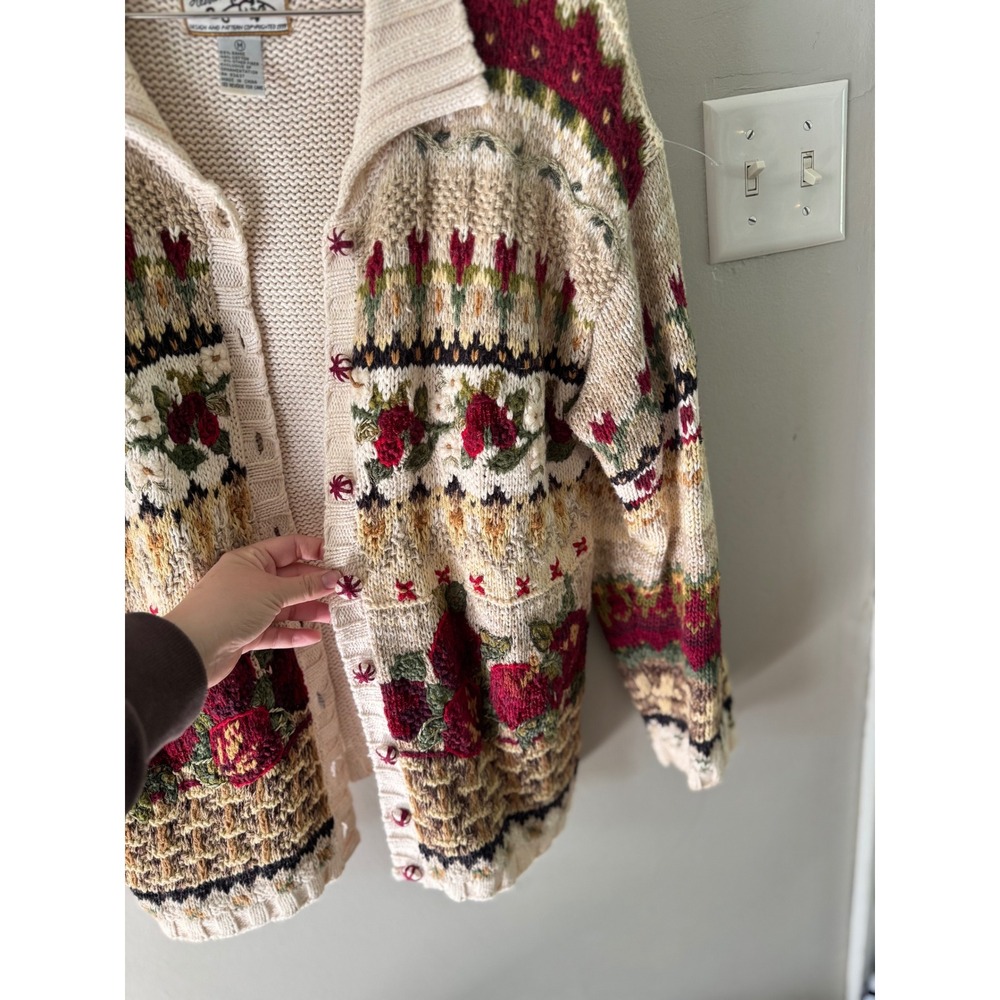 vntg apple orchard Heirloom collectibles sweater - Picture 4 of 6